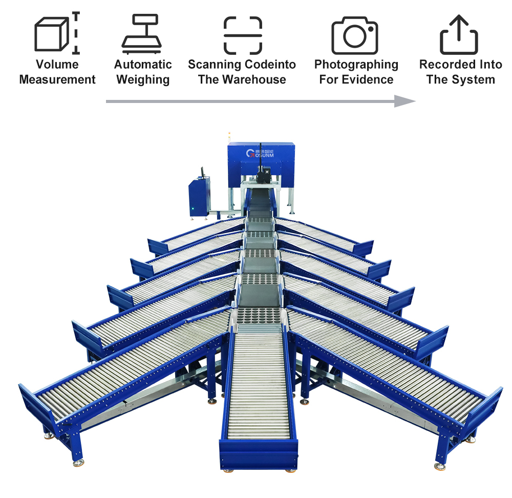Automated Warehouse Parcel Sorted System Dynamic Dws Logistic Machine