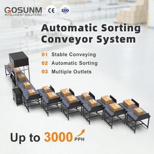 Automatic Sorting Conveyor System For Parcel Handling
