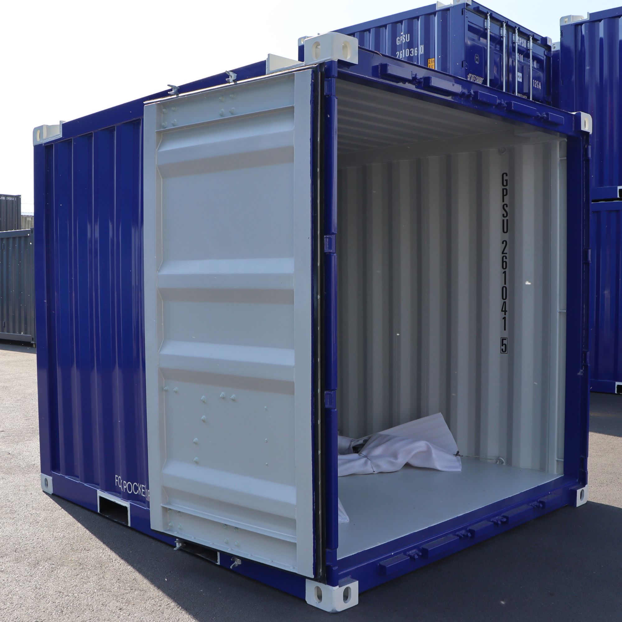 High Quality Dnv Certified 10ft 20ft 40ft Offshore Flat Rack Shipping Container for Industrial Project Logistics Customized
