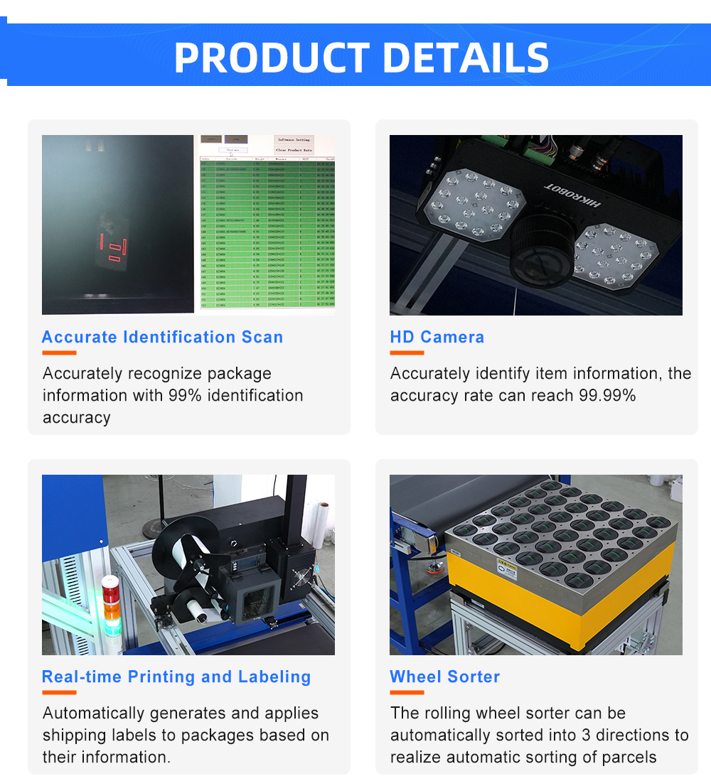 Automated Warehouse Parcel Sorted System Dynamic Dws Logistic Machine