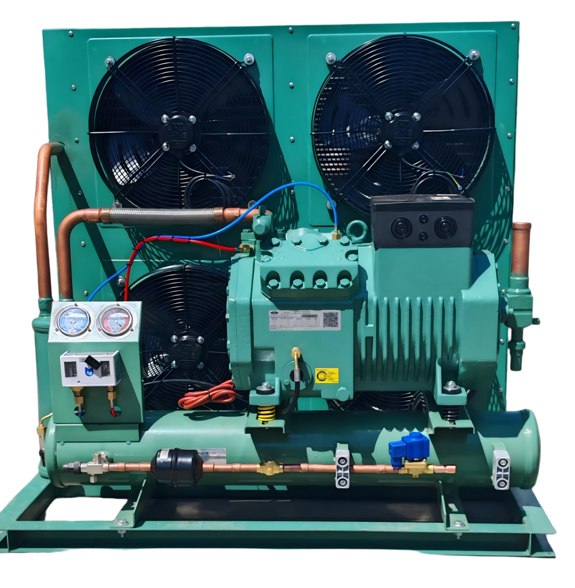 Industrial Cooling Unit for Seafood Freezing Plant Meat Warehouse and Cold Chain Distribution Center