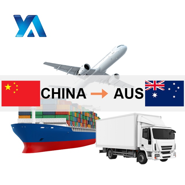 China Australia Logistics Service Intermodal Transport Rail Truck Sea Freight Integration Solution