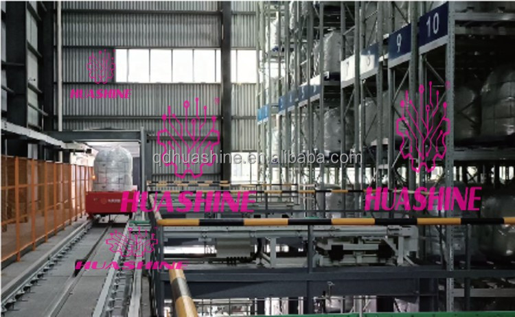 HUASHINE Large-scale Cold Chain Logistics Operation Center WITH ASRS/RGV/4 WAY SHUTTLE/AGV/MES ETC