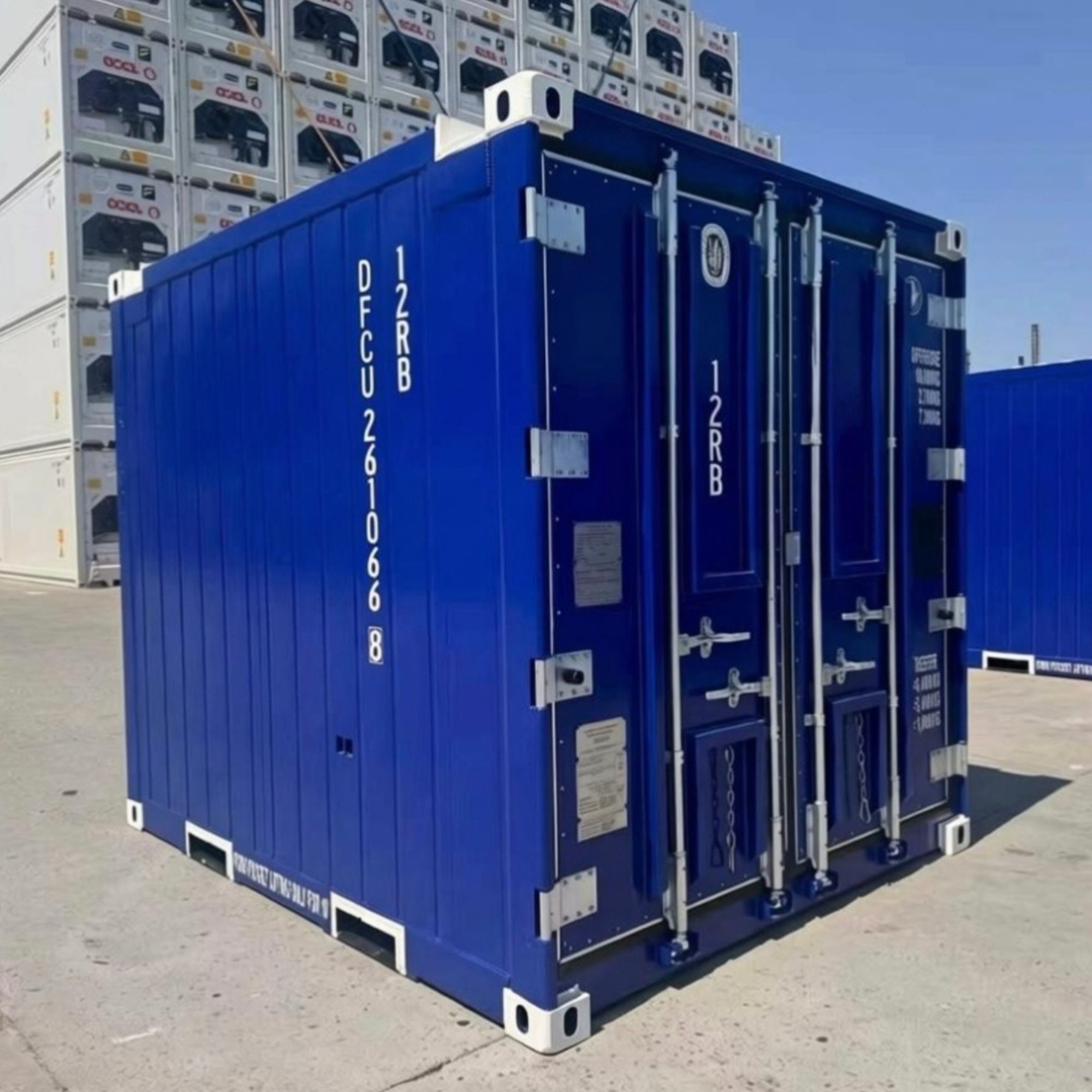 High Quality Dnv Certified 10ft 20ft 40ft Offshore Flat Rack Shipping Container for Industrial Project Logistics Customized