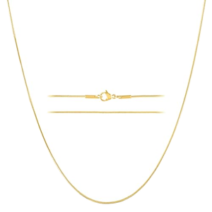 Bulk 925 Silver Gold Plated Snake Chain Bulk Shipment
