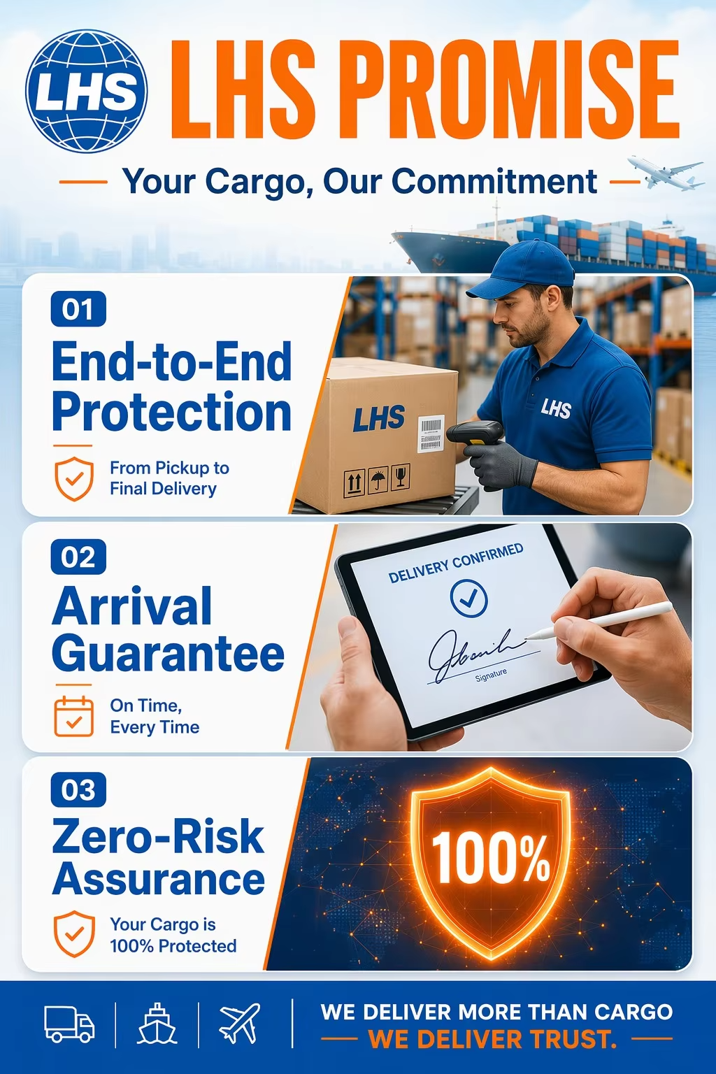 LHS China To USA Bonded Warehouse Service Port Warehouse Truck Bonded Warehouse Service On Time Delivery Route