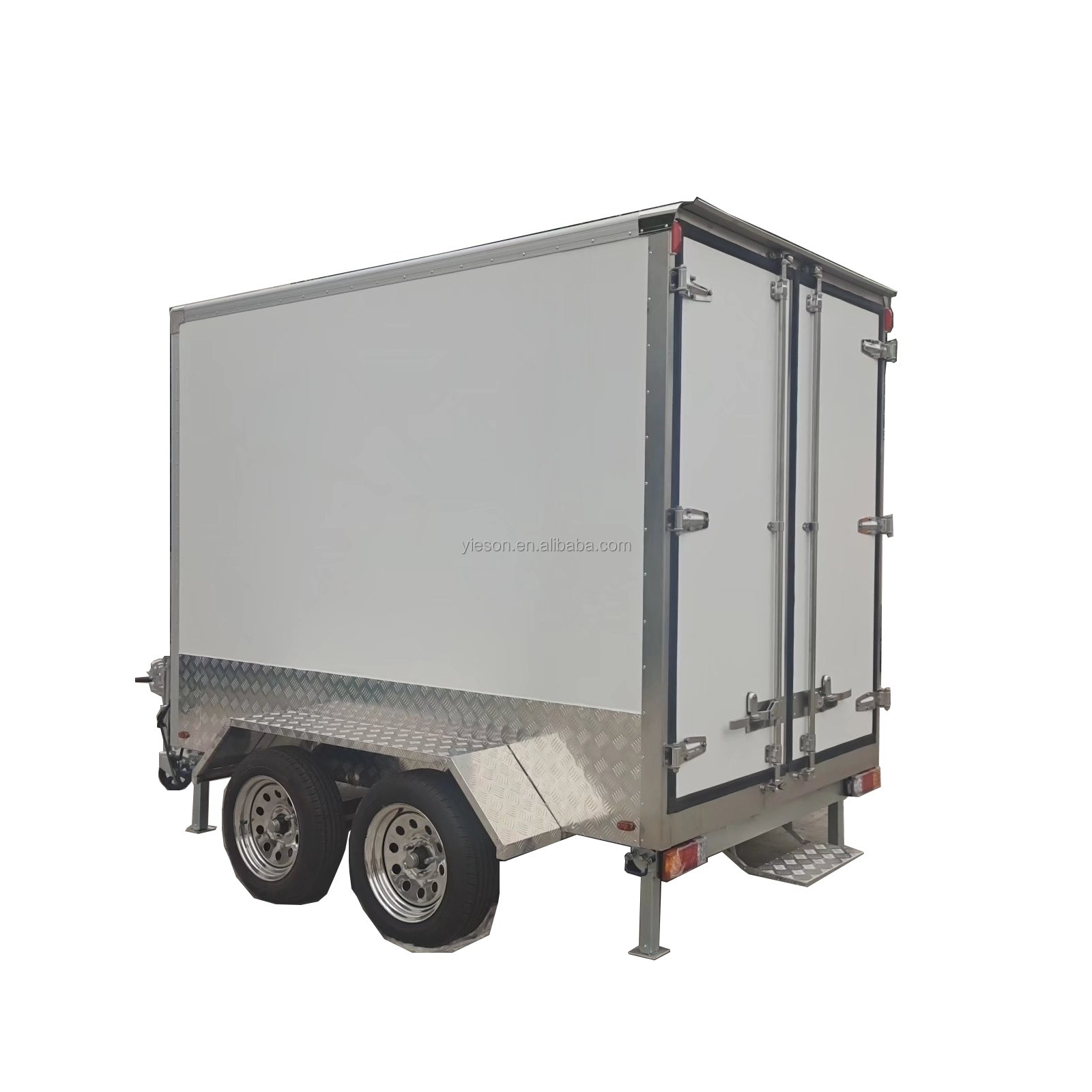 Portable Cold Room Chiller Room For Vegetable, Cold Storage Freezer And Chiller Trailers/Mobile Refrigerated Trailer