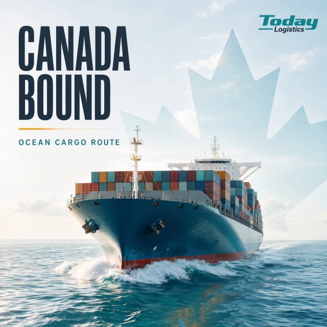 China to Canada FCL LCL Ocean Freight Forwarder Local Truck Distribution Service Customs Clearance Services Container Drayage