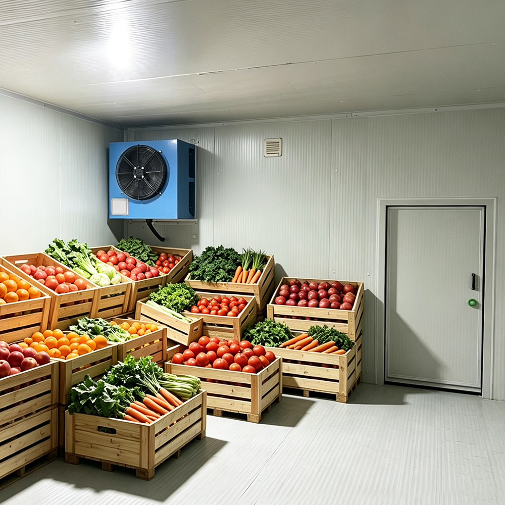 Factory Direct Mobile Cold Room With Two Temperature Zones And Double Doors Multi Purpose For Cold Chain Logistics Storage