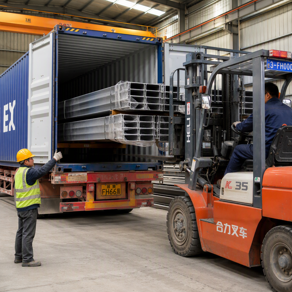 Forklift Loading