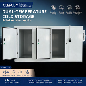 Factory Direct Mobile Cold Room With Two Temperature Zones