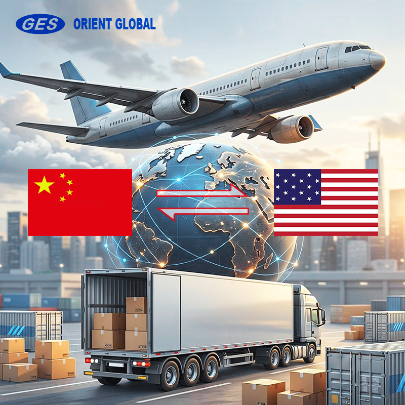 China to US Aerospace Logistics Agency China Land Freight Service Sea To-door Freight Agency DAP DDP Cheapest Freight Agency