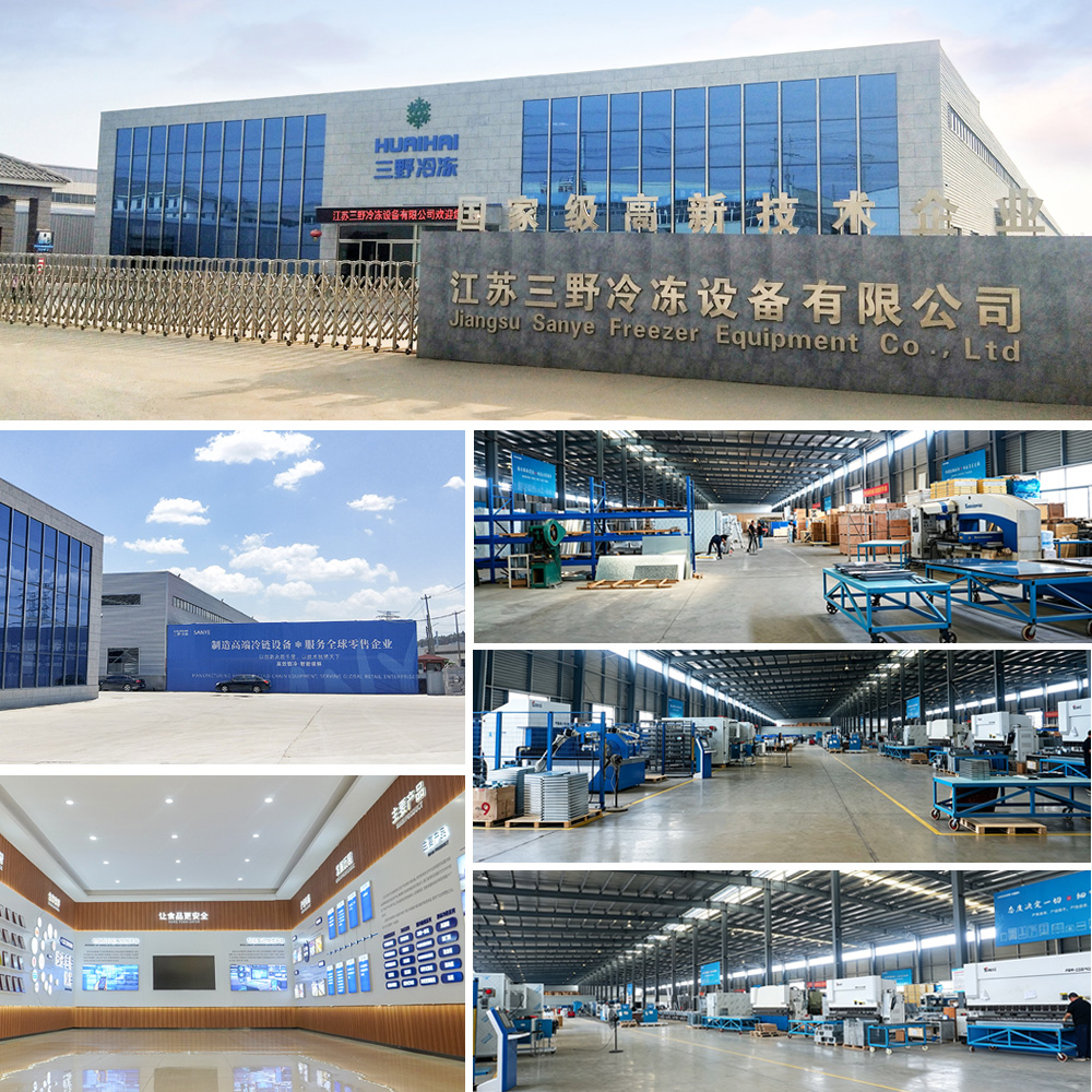 Large Scale Industrial Cold Room Storage Cold Chain Logistics Center Remote Monitoring System High Efficiency Units Automatic