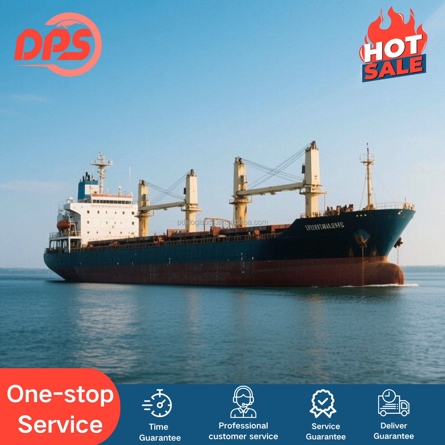 Global Shipping Dangerous Non-Dangerous Goods China Multiple Destinations LCL+Express Via DPS Carrier 24/7 Support Insurance