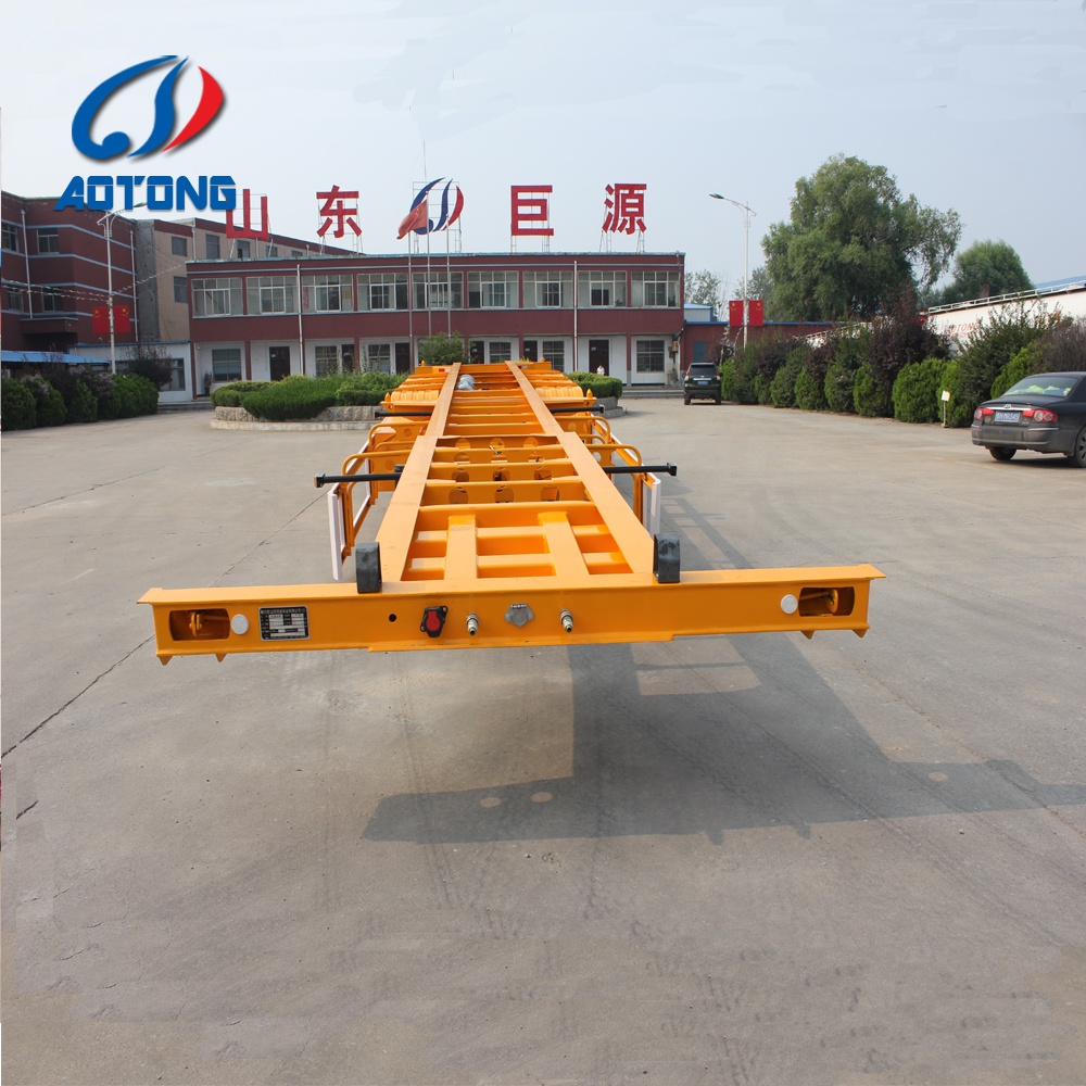 Skeletal Trailer Container Chassis Warehouse Transfer Drayage Service Inland Haulage Rail Yard Port Logistics Fleet