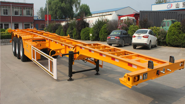 Skeletal Trailer Container Chassis Warehouse Transfer Drayage Service Inland Haulage Rail Yard Port Logistics Fleet