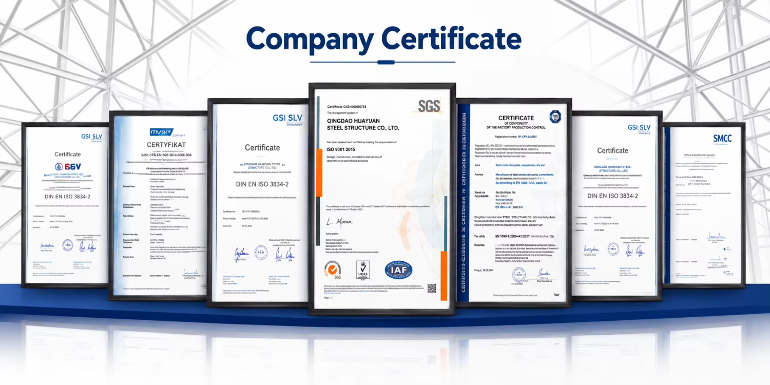 Certificates