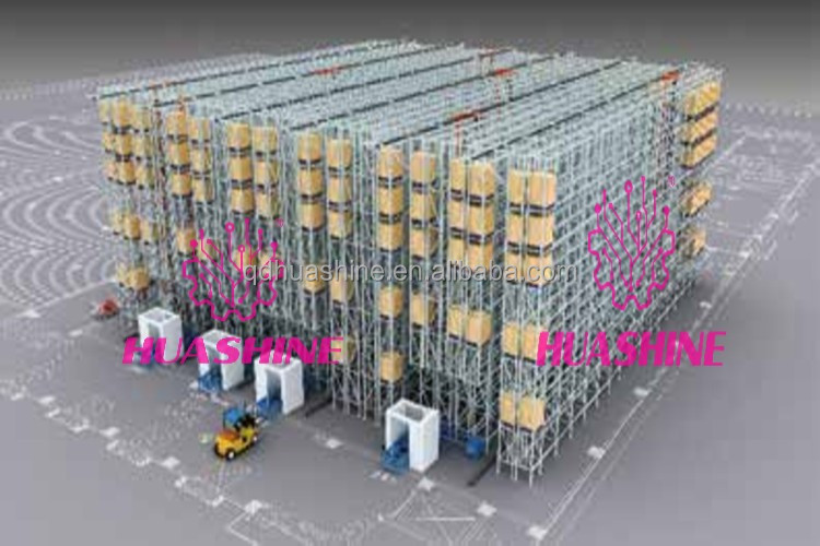 HUASHINE Large-scale Cold Chain Logistics Operation Center WITH ASRS/RGV/4 WAY SHUTTLE/AGV/MES ETC