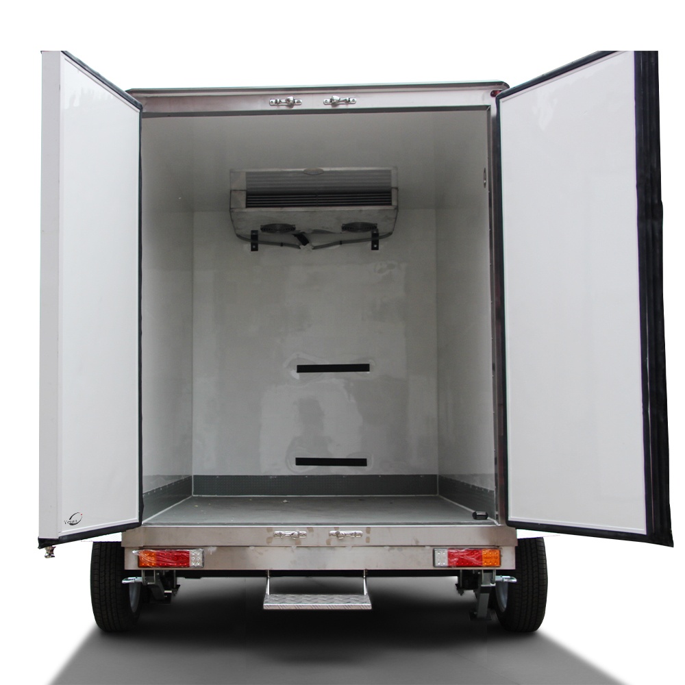 Portable Cold Room Chiller Room For Vegetable, Cold Storage Freezer And Chiller Trailers/Mobile Refrigerated Trailer