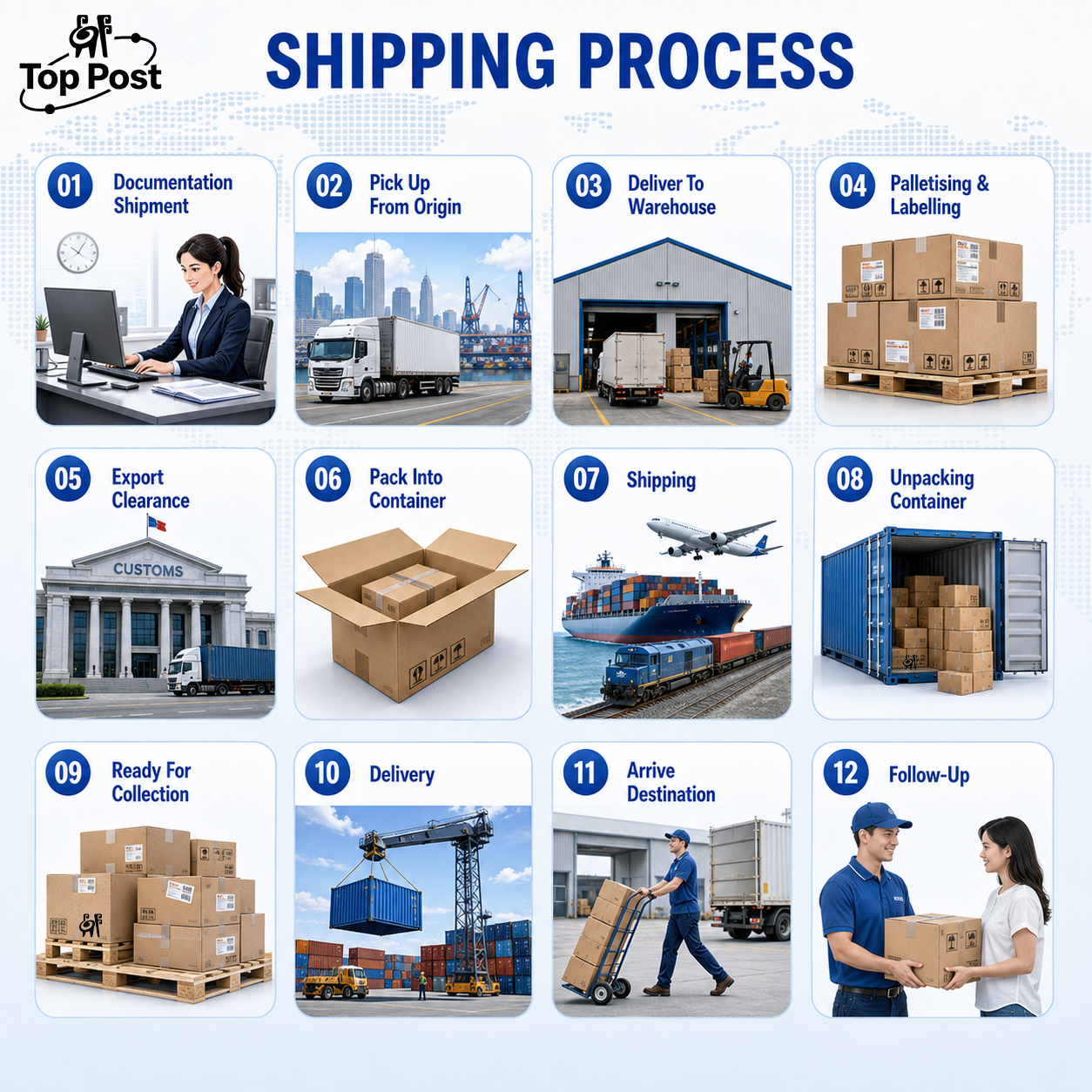 Top Sea Freight Forwarder Agent Shipping To Europe UK France Italy DDP Service With Air Cargo Logistics Solutions