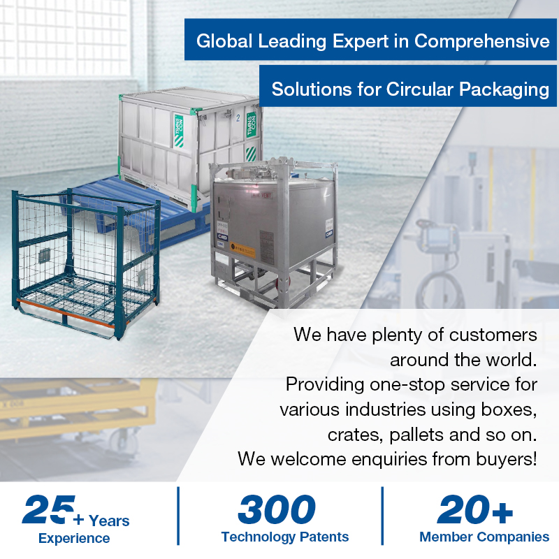 CIMC 1000 Liter Plastic IBC Tank For Chemical Storage Durable Foldable Intermediate Bulk Container For Liquids