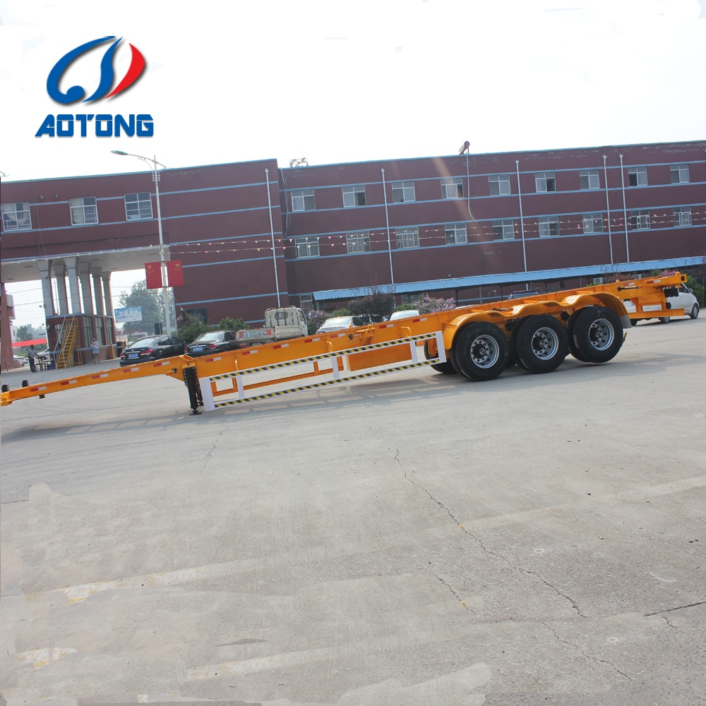 Skeletal Trailer Container Chassis Warehouse Transfer Drayage Service Inland Haulage Rail Yard Port Logistics Fleet