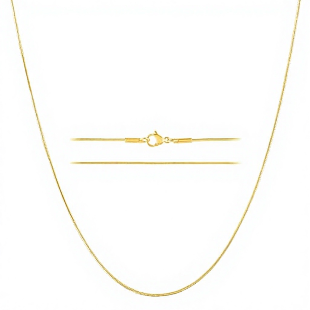 OEM ODM Service Jewelry Manufacturer Uniform Compact Round Snake Weave 925 Silver Gold Plated Chain Bulk Shipment for Global