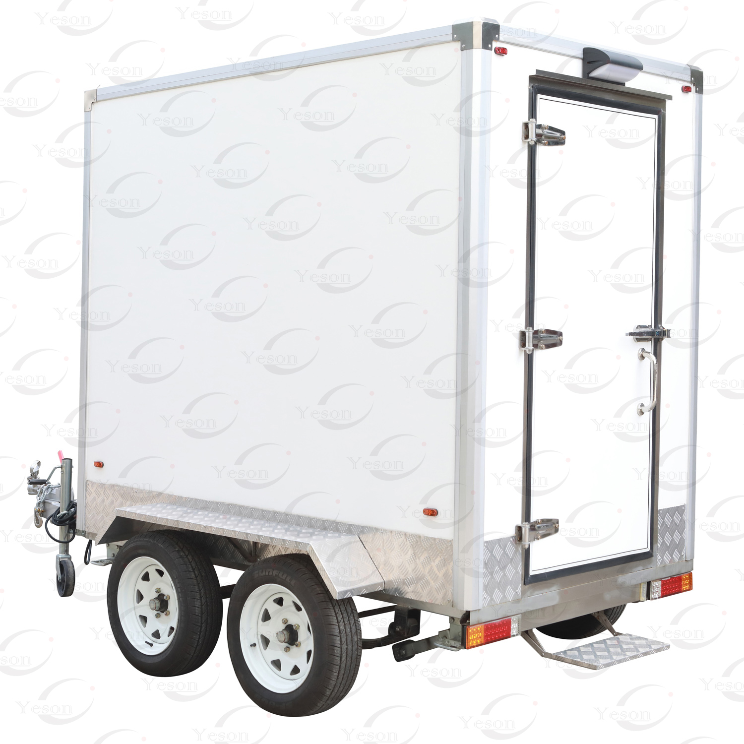 Portable Cold Room Chiller Room For Vegetable, Cold Storage Freezer And Chiller Trailers/Mobile Refrigerated Trailer