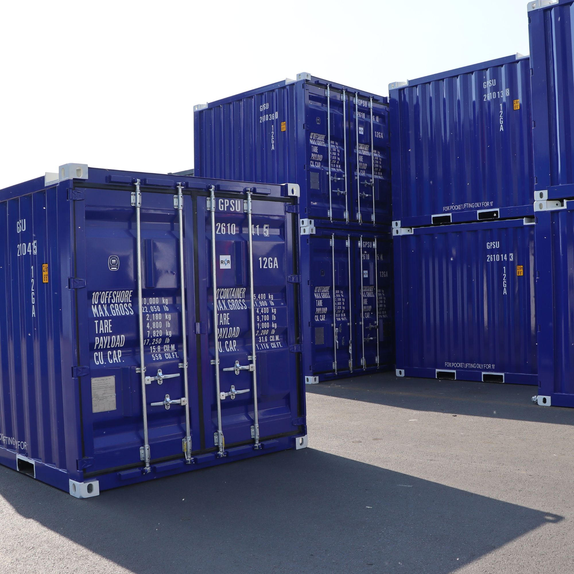 High Quality Dnv Certified 10ft 20ft 40ft Offshore Flat Rack Shipping Container for Industrial Project Logistics Customized