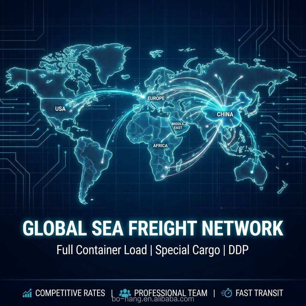 BHC Shipping Agent FCL LCL China to Spain Flammable Solid Special Transportation DGR Class 4 Hazmat DDP Door to Door Fast