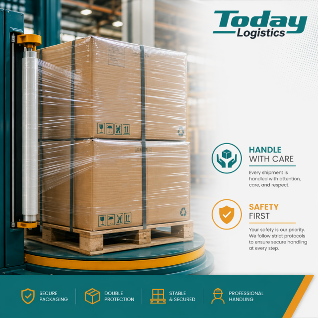 Shipping Freight Forwarding China to Canada LCL Cargo Local Truck Distribution Inspection Services Labeling Container Drayage