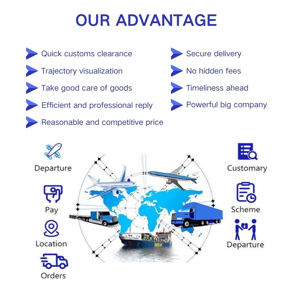 Low Shipping Rates Freight Company Multimodal Transportation China To USA Canada FCL LCL DDP Express Delivery Freight Agent