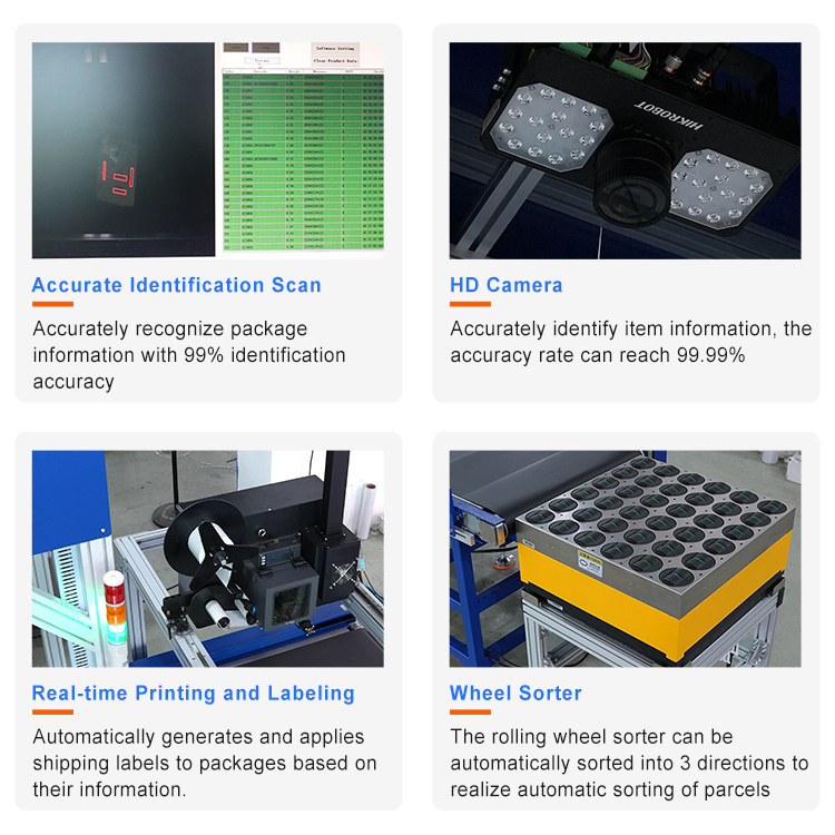 Automated Warehouse Parcel Sorted System Dynamic Dws Logistic Machine